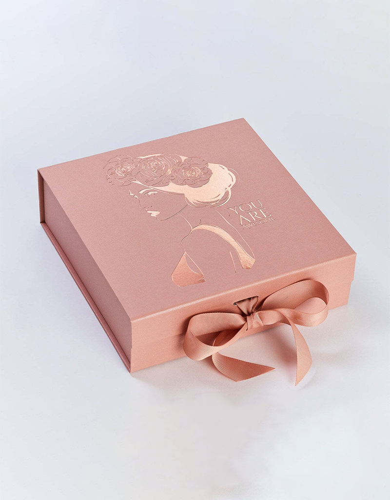 Rose Gold Foil Boxes